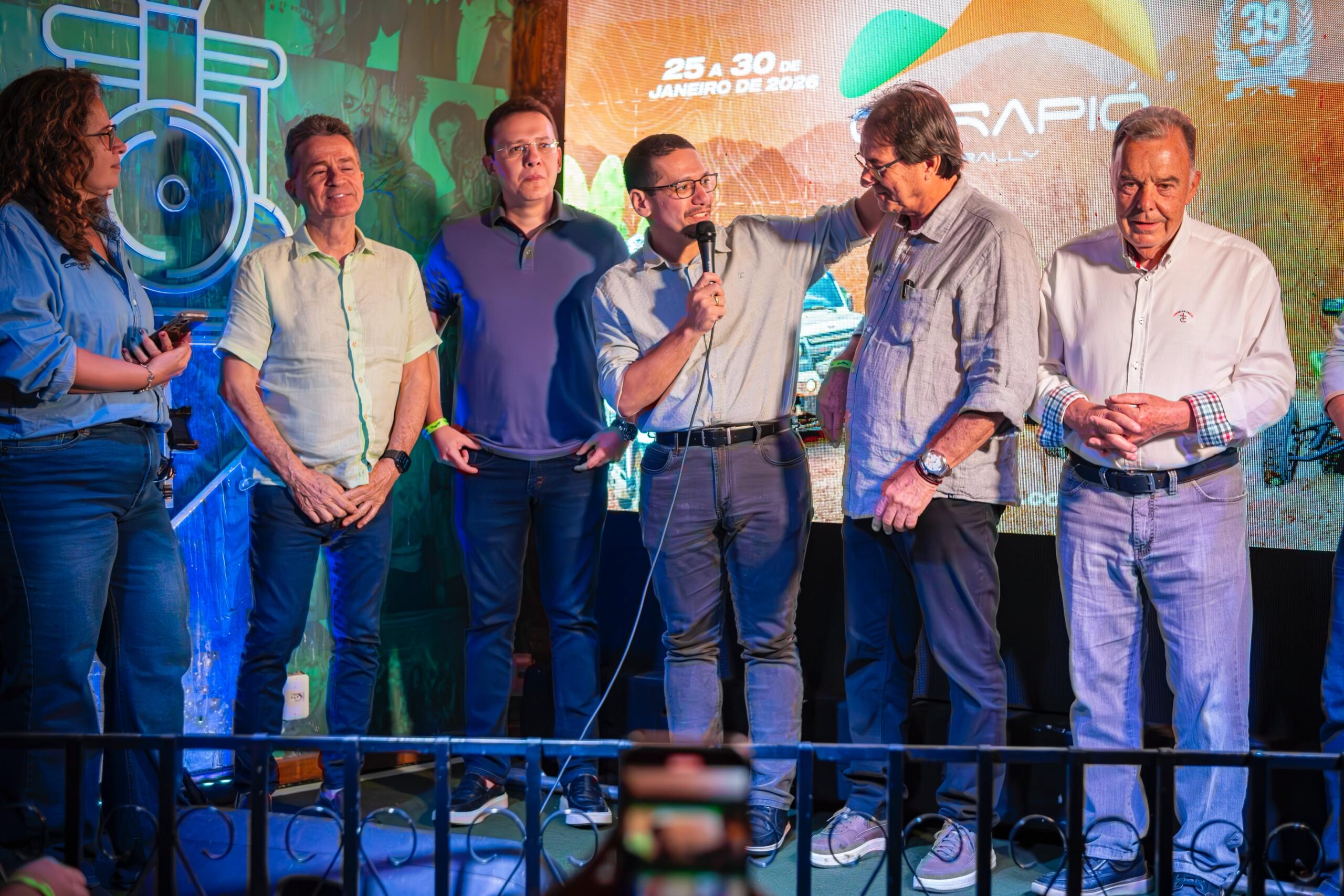 Lançamento Rally Cerapió 2026 (Foto: Ascom Rally Cerapió)