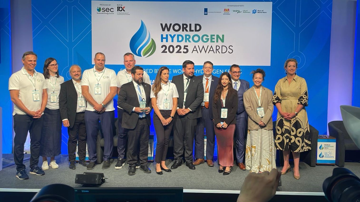 O Porto Piauí foi reconhecido mundialmente com o prêmio “Porto do Futuro”, concedido pela World Hydrogen 2025 Summit & Exhibition em cerimônia realizada hoje (20) em Roterdã, na Holanda.