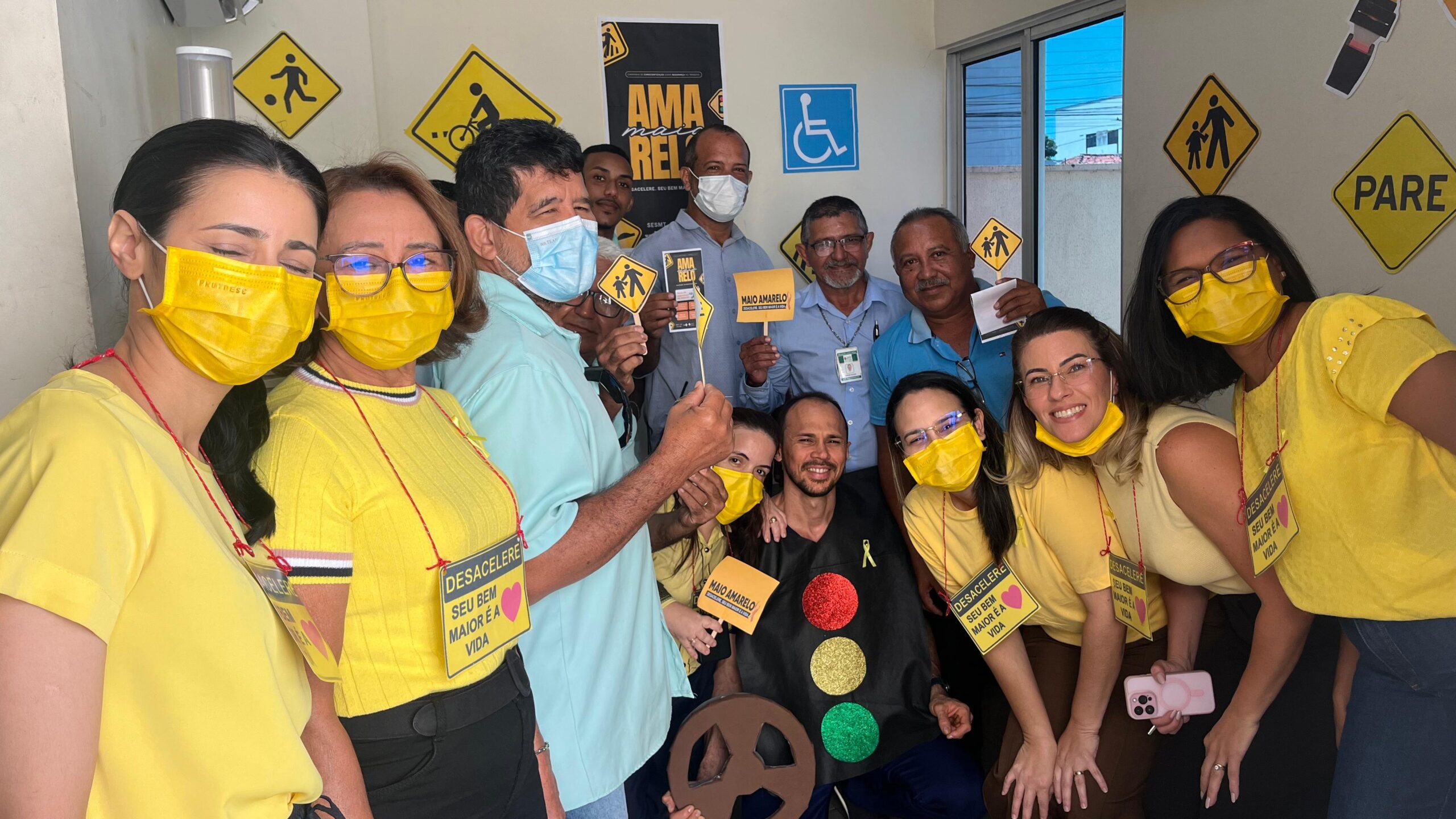 Ações do Maio Amarelo no HILP