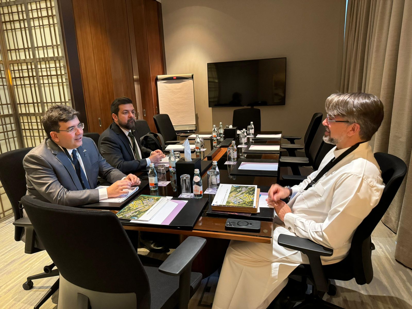 Encontro com representante da Salic (Foto: CCOM).
