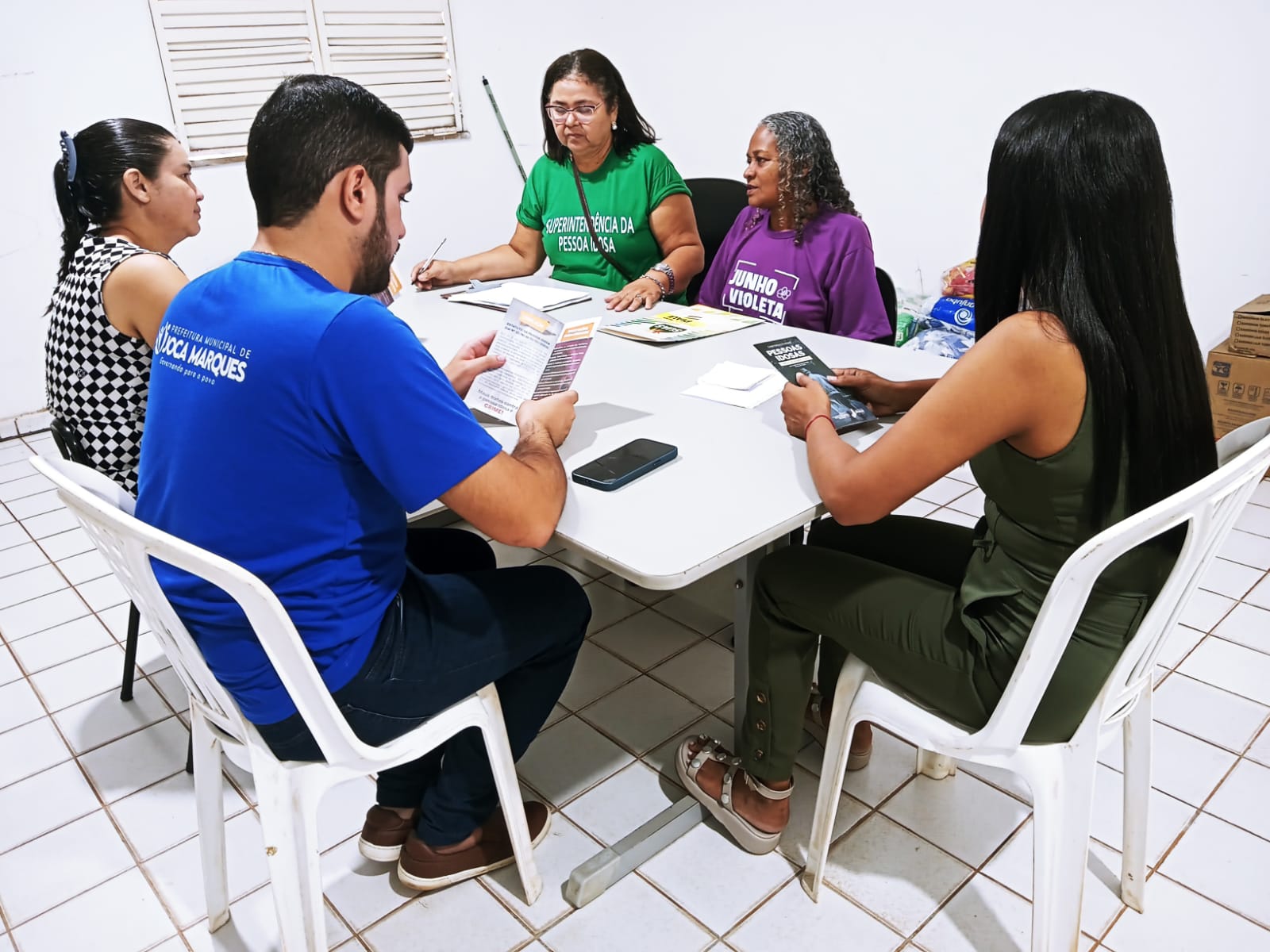 Reunião do CMDPI em ação