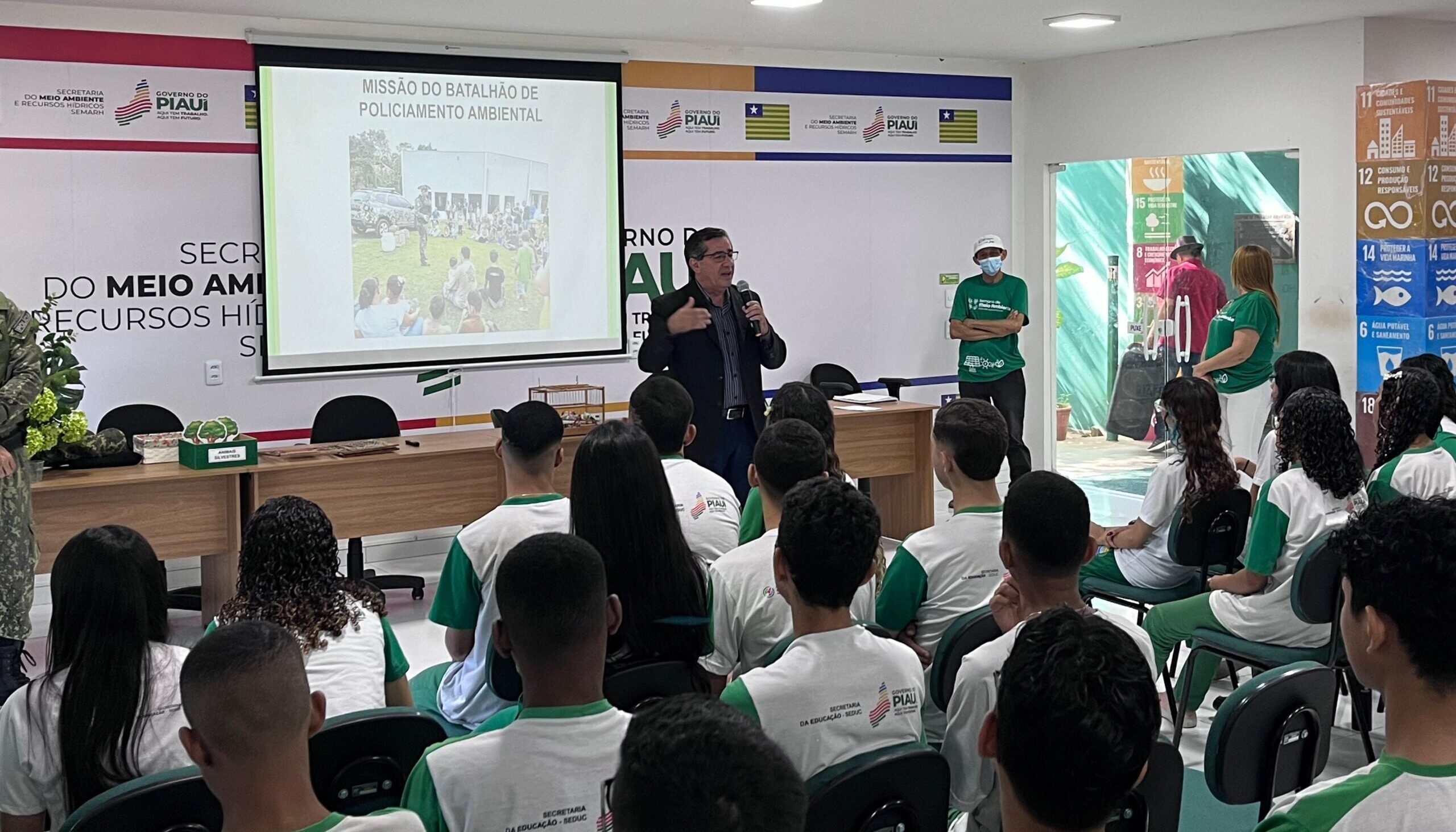 Simulação de segurança ambiental