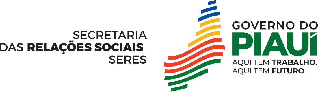 Logo Secretaria das Relações Sociais – SERES