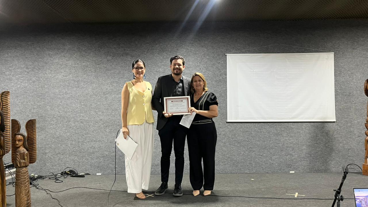 Rosangela Moreira filha da homenageada Tia Maria