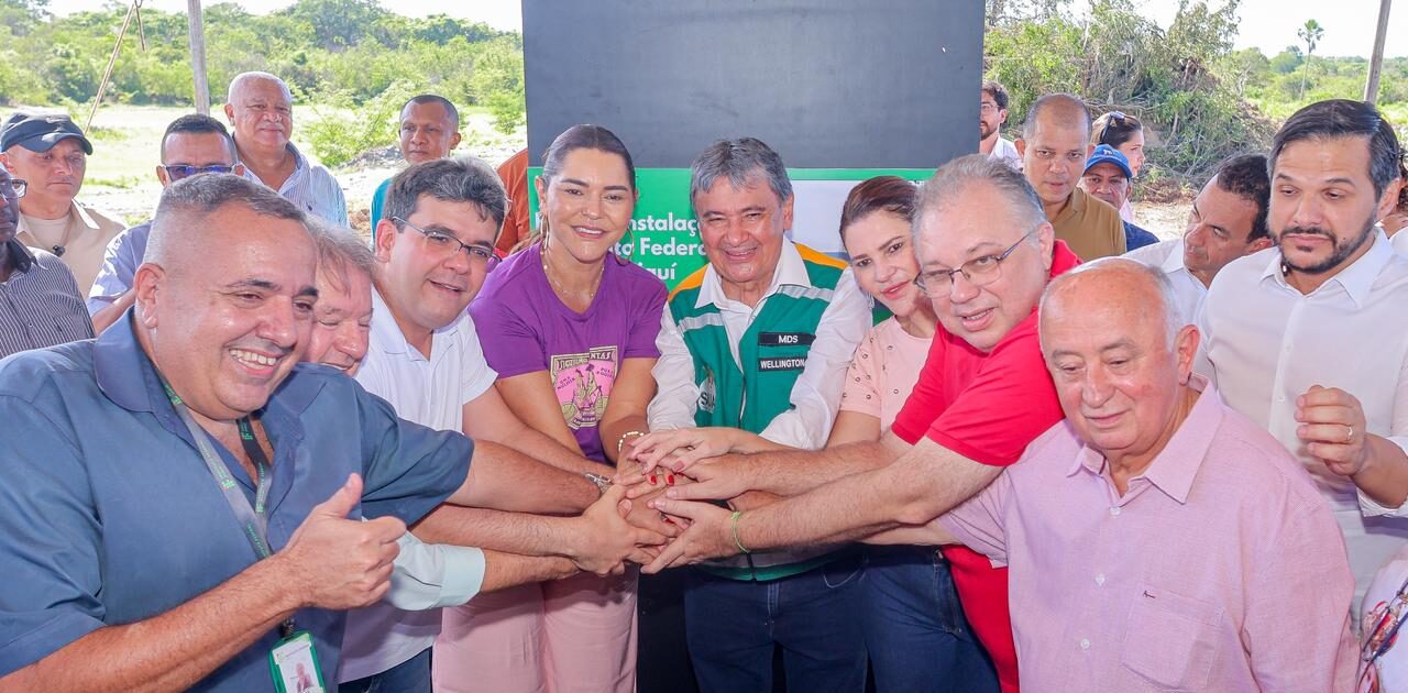Rafael Fonteles prestigia lançamento da pedra fundamental do IFPI de Luzilândia e destaca expansão do instituto no Piauí
