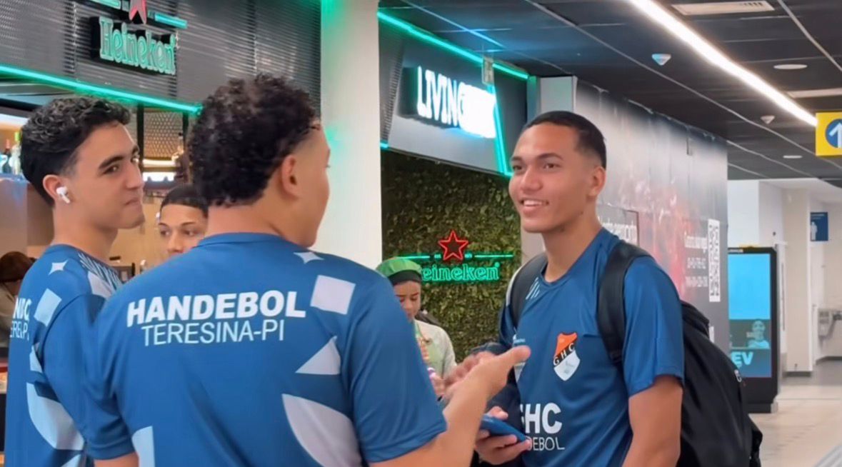 Rumo ao mundial na Macedônia, atleta de handebol do Piauí garante que equipe vai lutar para buscar o pódio