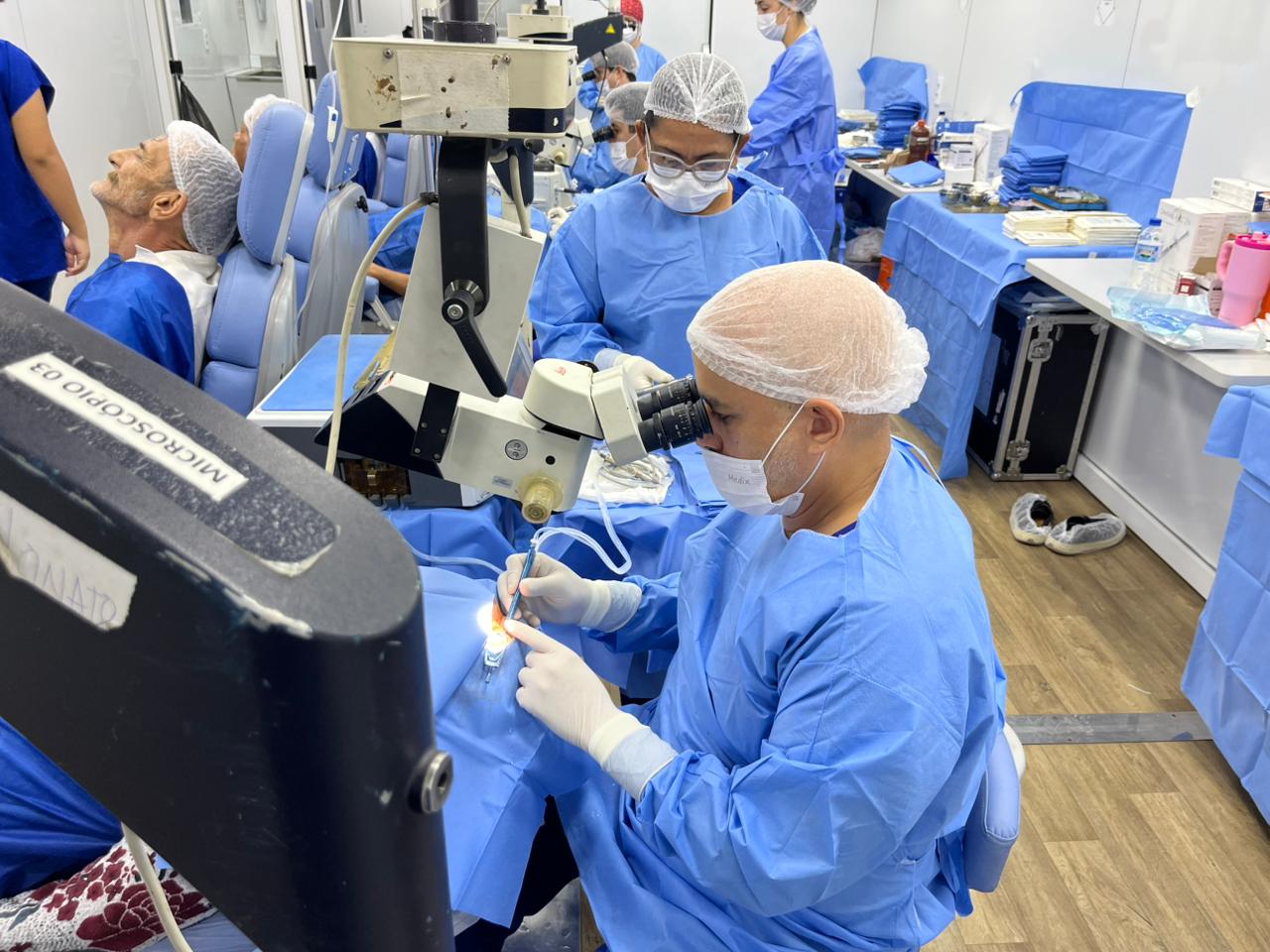 Sesapi prevê mais de 7 mil cirurgias de catarata e beneficiados comemoraram melhoria da qualidade de vida