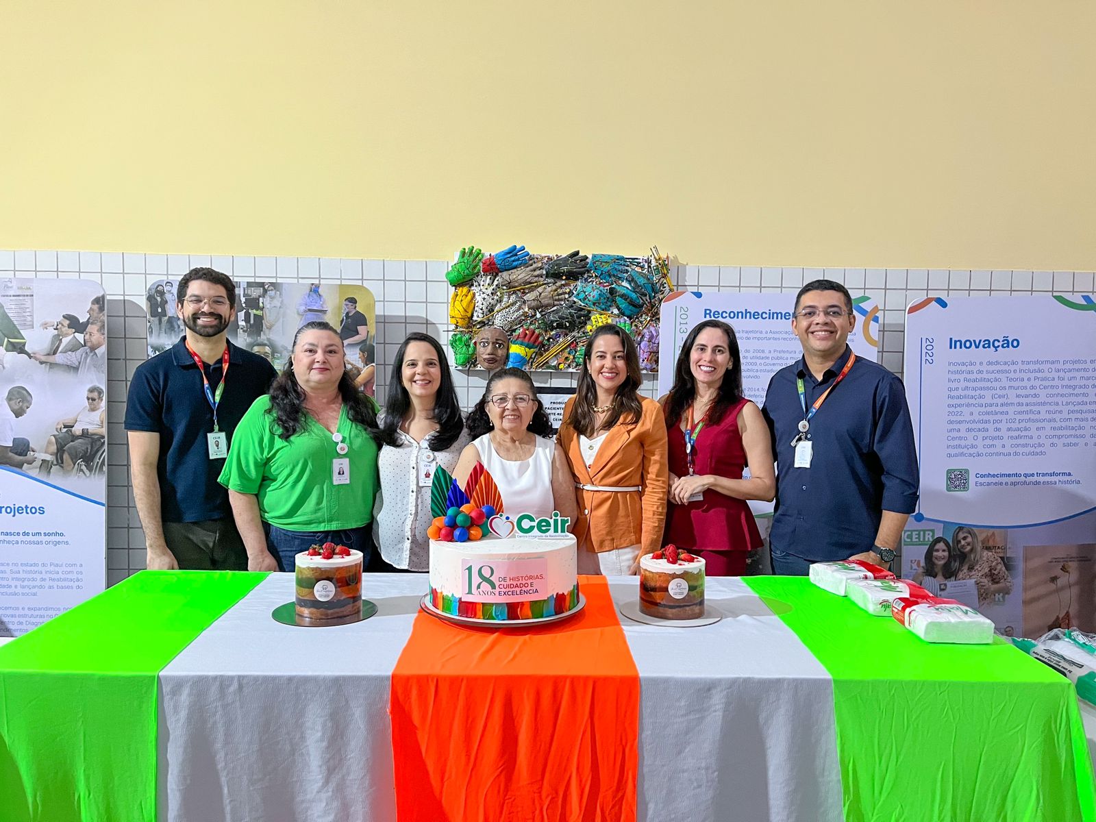 Ceir celebra 18 anos com homenagens a servidores e trajetória de referência em reabilitação no Piauí