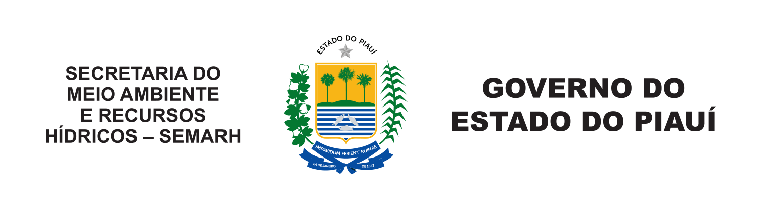 Logo Secretaria do Meio Ambiente e Recursos Hídricos – SEMARH Período Eleitoral