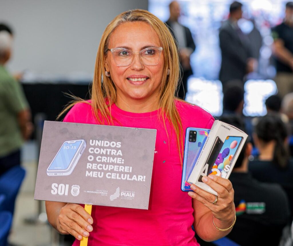 Programa Meu Celular de Volta recupera mais de 17 mil aparelhos em três anos no Piauí
