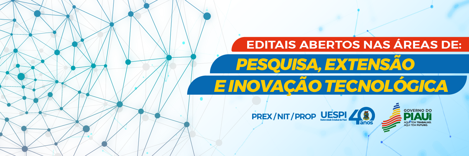 Uespi publica editais de pesquisa, eventos e inovação para estudantes, técnicos e docentes; inscrições começam sexta (29)