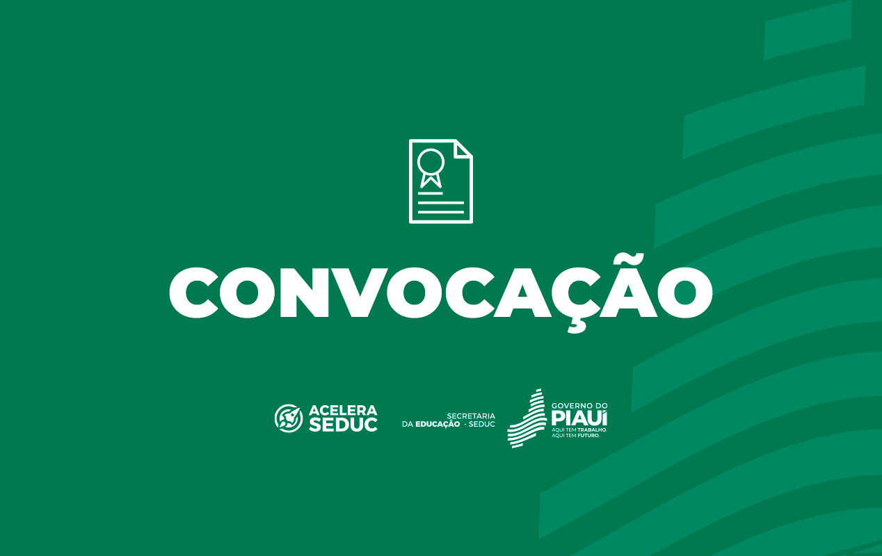 Seduc divulga convocação de mais de 680 profissionais para cadastro de reserva