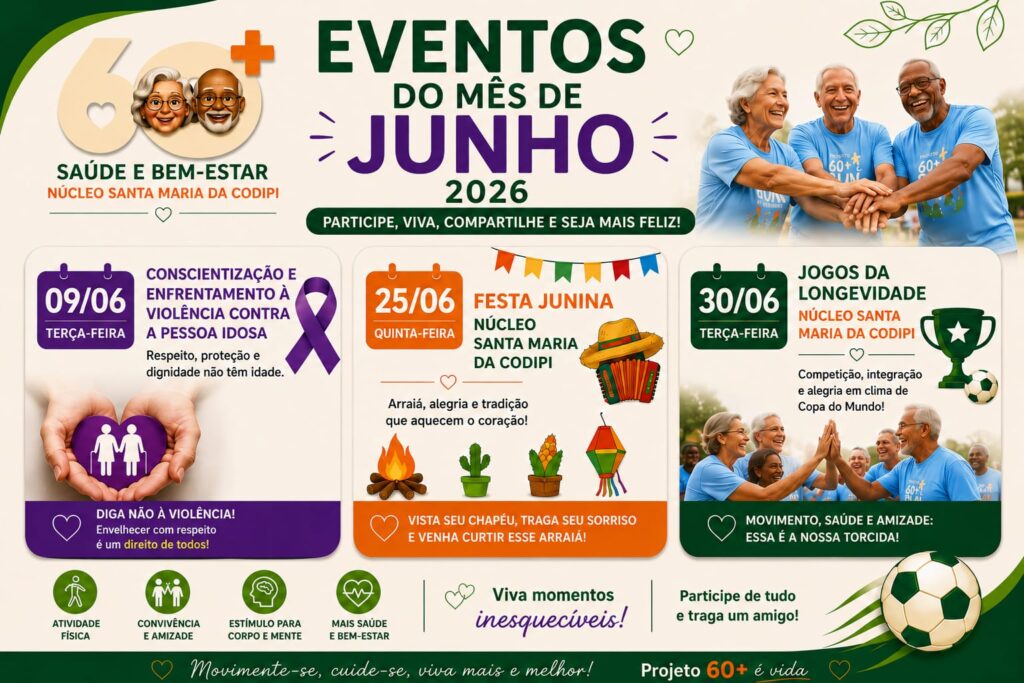Junho Violeta: Sasc lança programação do mês de conscientização e