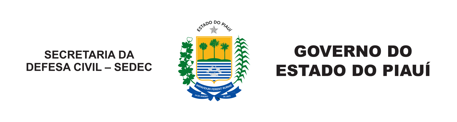 Logo Secretaria da Defesa Civil – SEDEC Período Eleitoral