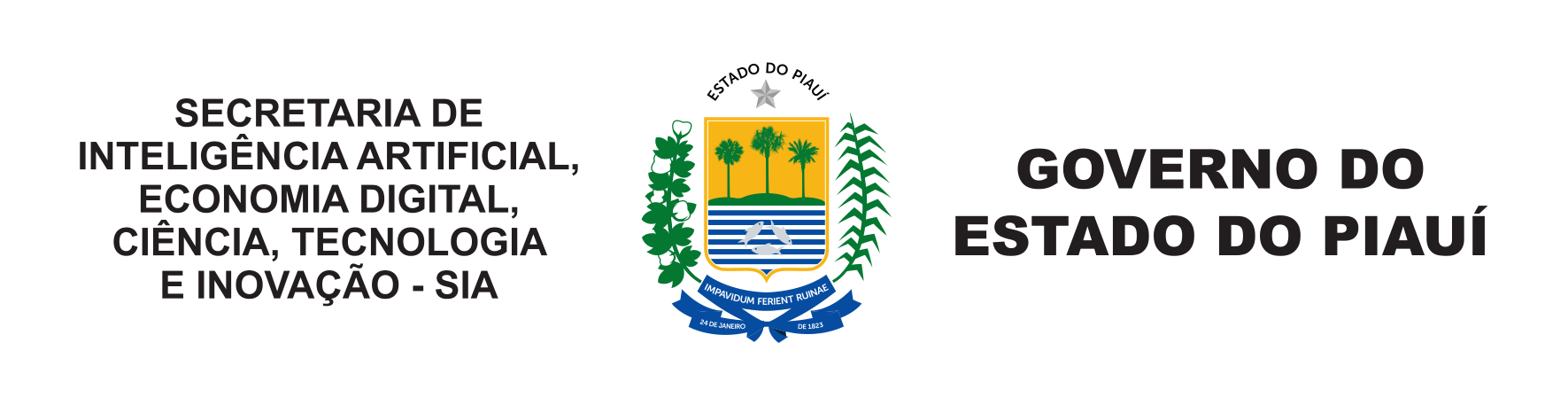 Logo Secretaria de Inteligência Artificial, Economia Digital, Ciência, Tecnologia e Inovação – SIA Período Eleitoral