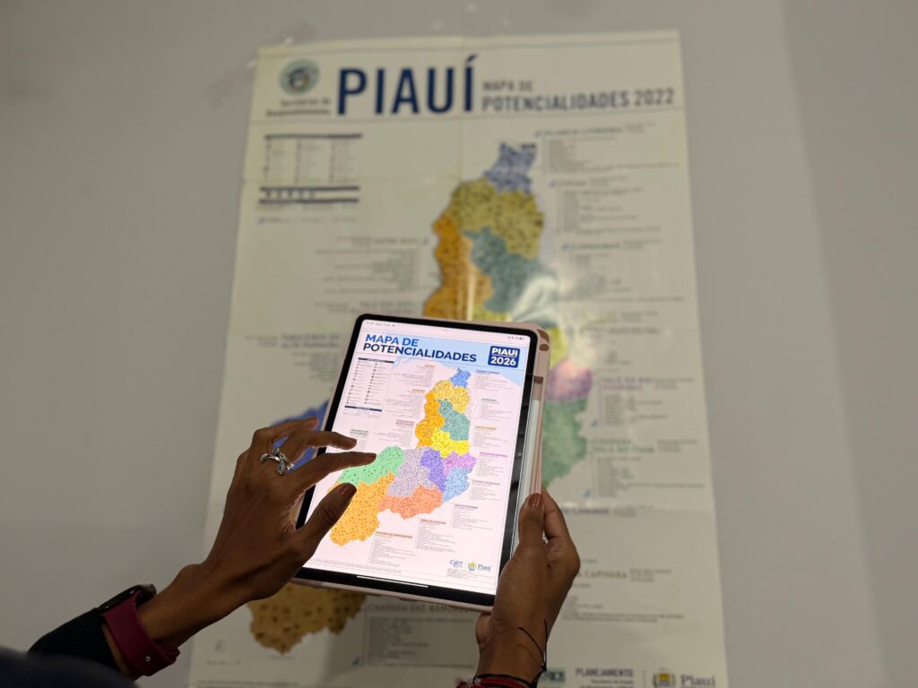 Seplan atualiza Mapa de Potencialidades Econômicas do Piauí