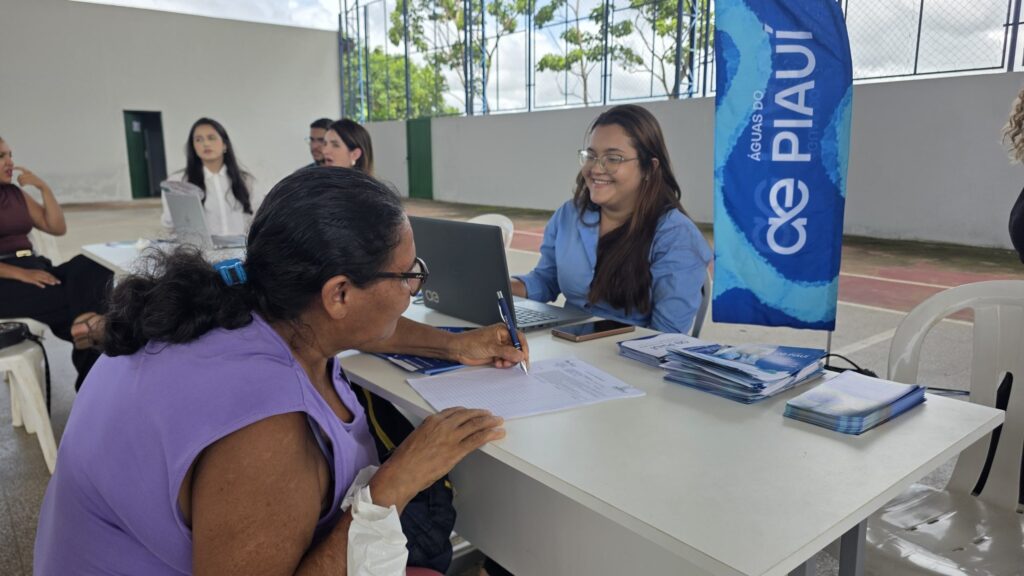 Águas do Piauí realiza mutirão da Tarifa Social em Demerval Lobão nesta sexta (16)