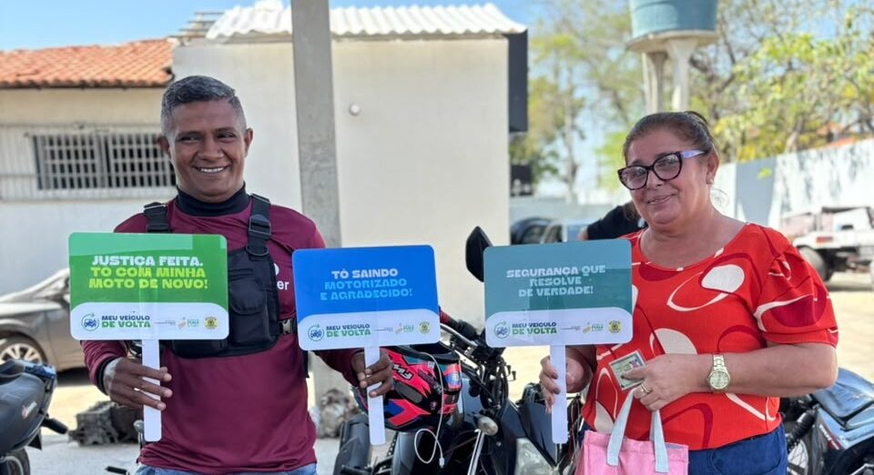 Segurança Pública devolve 13 veículos aos proprietários; neste ano 578 carros e motos já foram restituídos